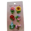 Rosa tarjetas flores broches moda chic versátil mujer accesorios regalos coleccionables Item Picture